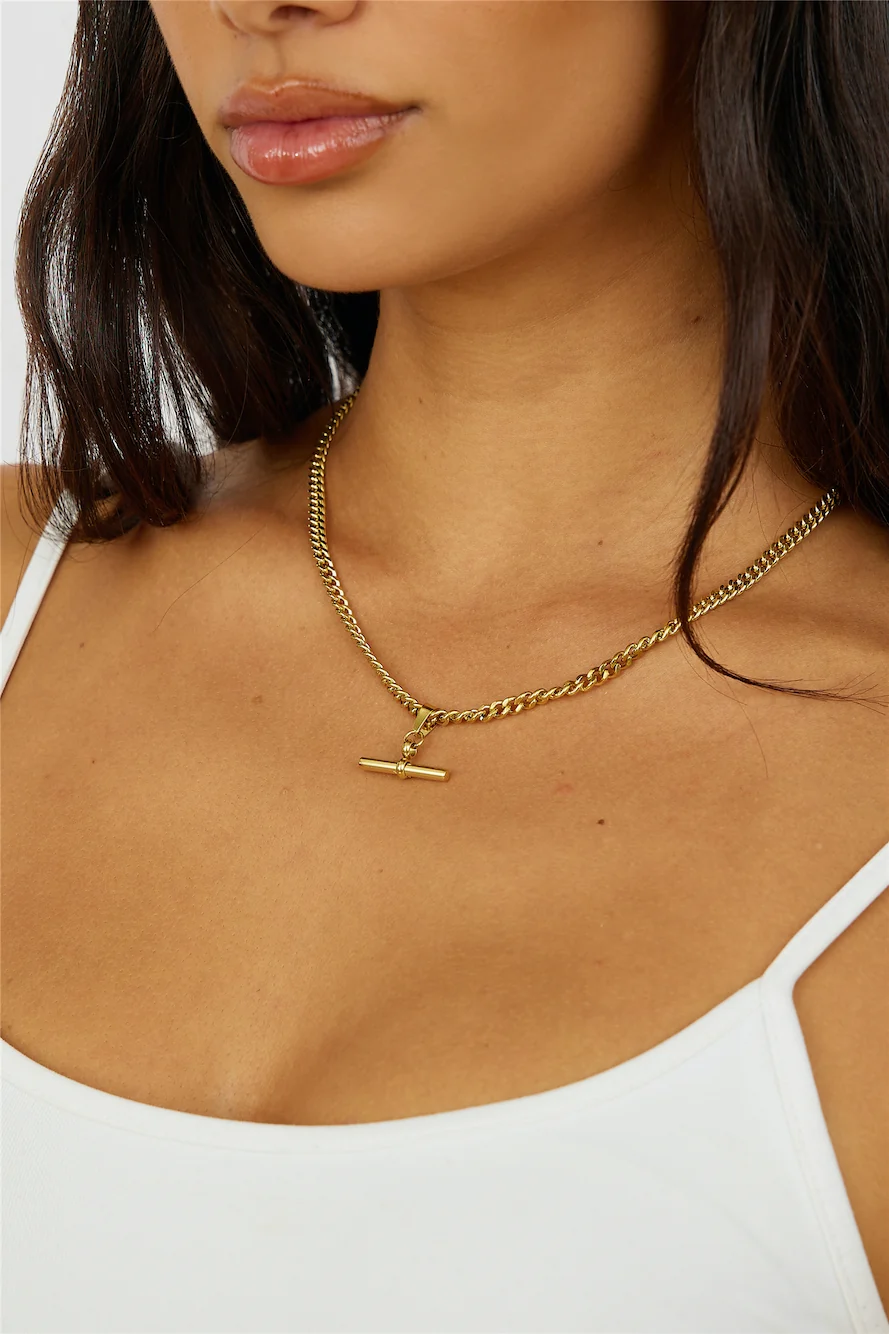 18k Gold Climbing Higher Necklace Gold
