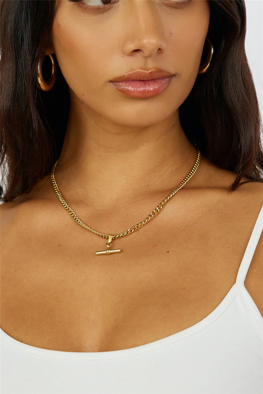18k Gold Climbing Higher Necklace Gold - Image 2
