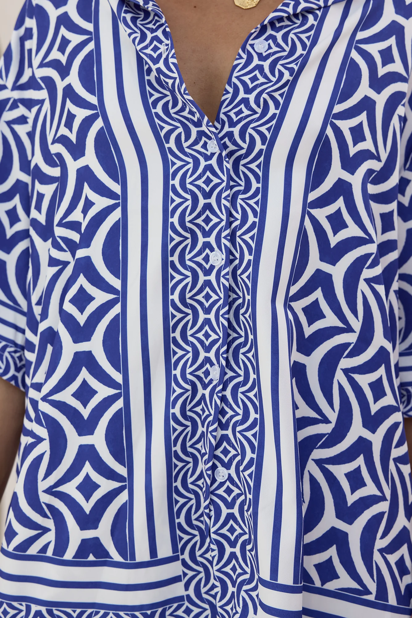 Alara Short Sleeve Shirt Alara Navy - Image 11
