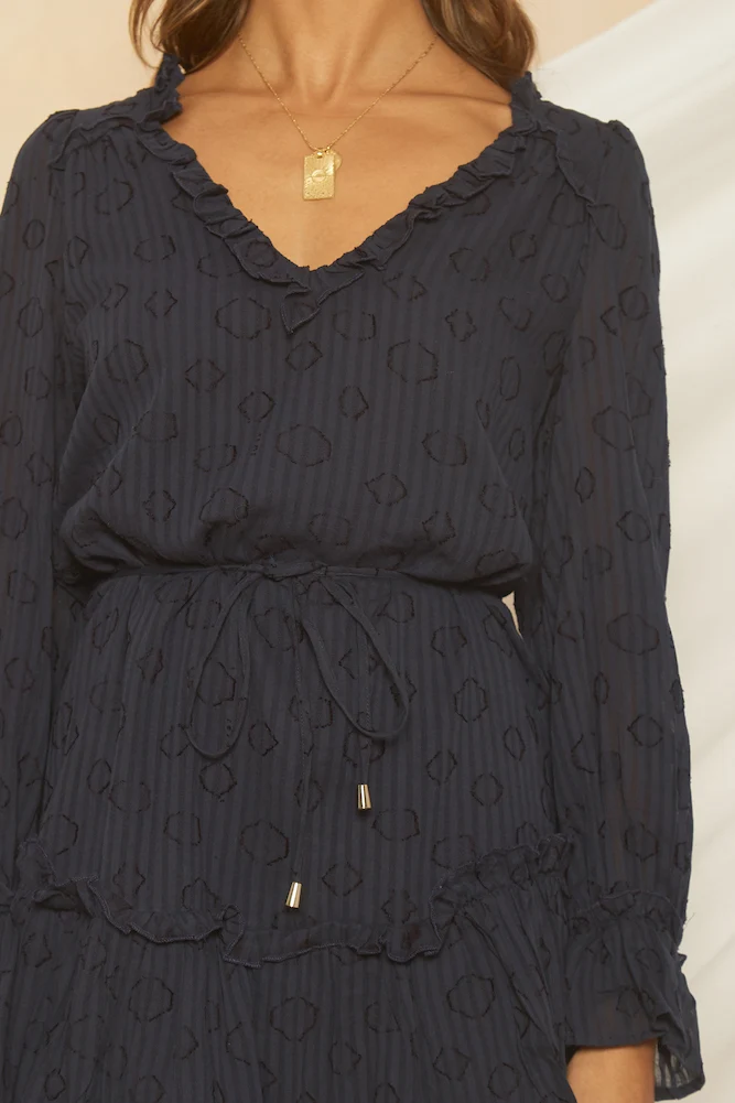 All Mine Dress Navy - Image 8