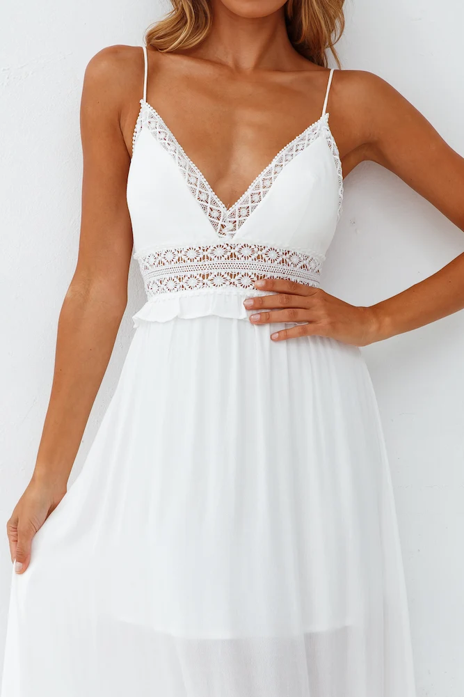 All My Love Maxi Dress White - Image 8