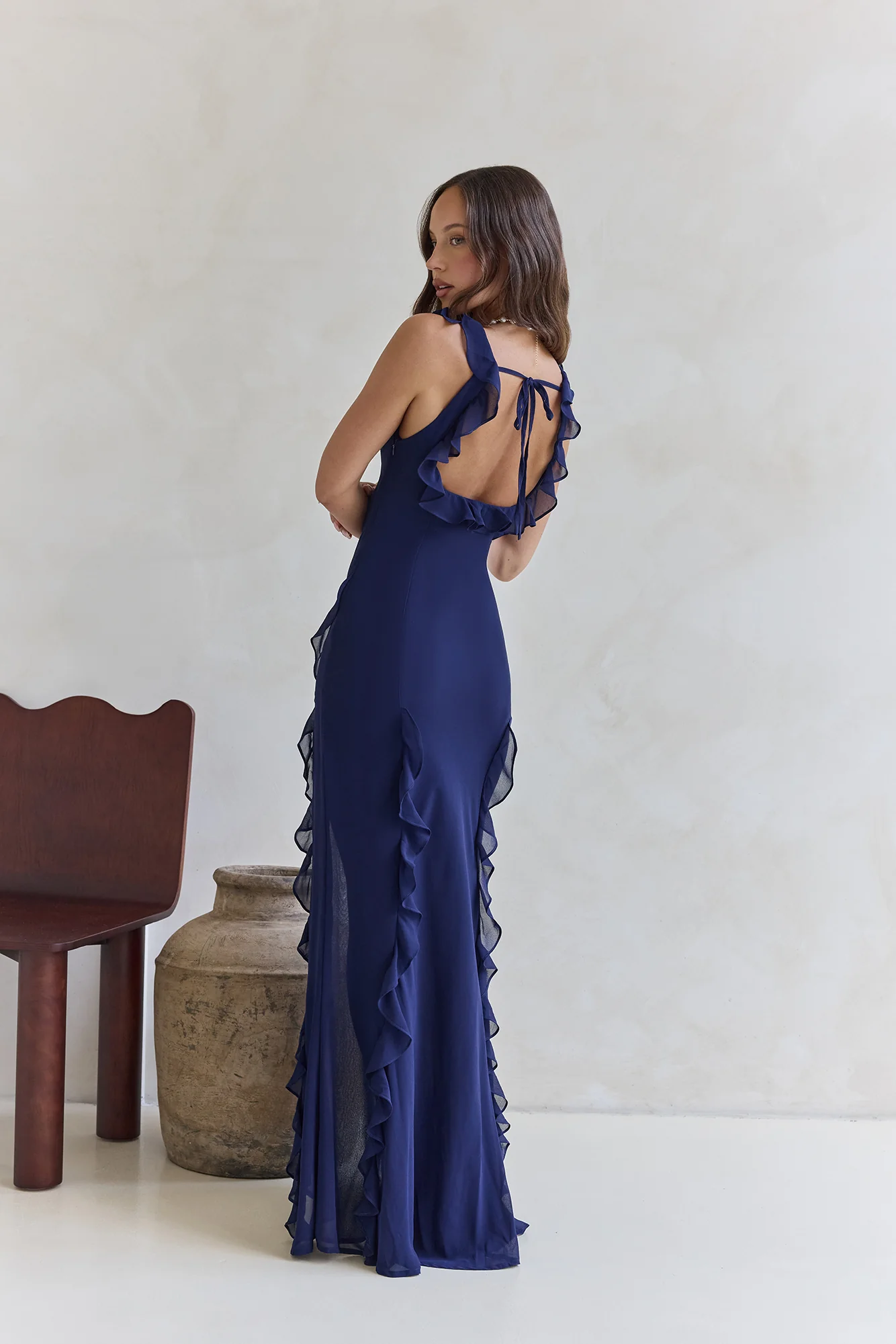 All Night Affair Maxi Dress Ink - Image 7