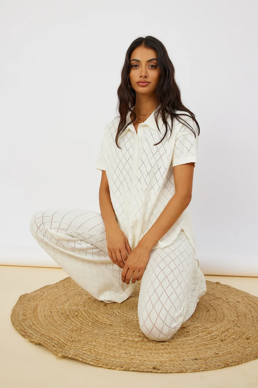 Angel Face Pants White - Image 8