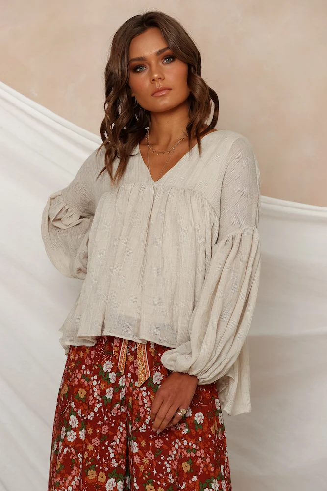 Ashmount Top Beige - Image 2