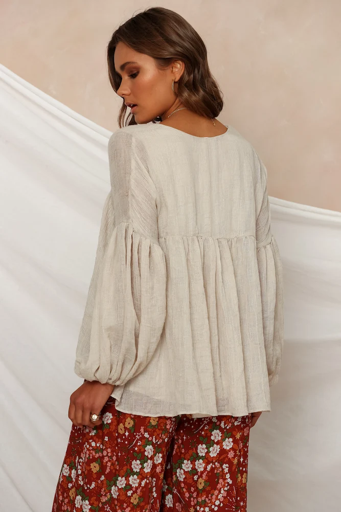 Ashmount Top Beige - Image 6