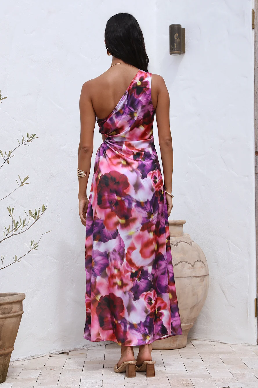 Ask me Anything Maxi Dress Purple - Image 5