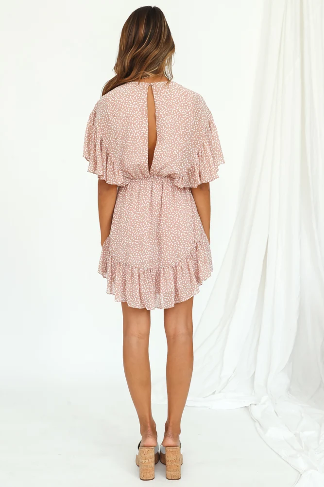 Back In Town Dress Pink - Image 5