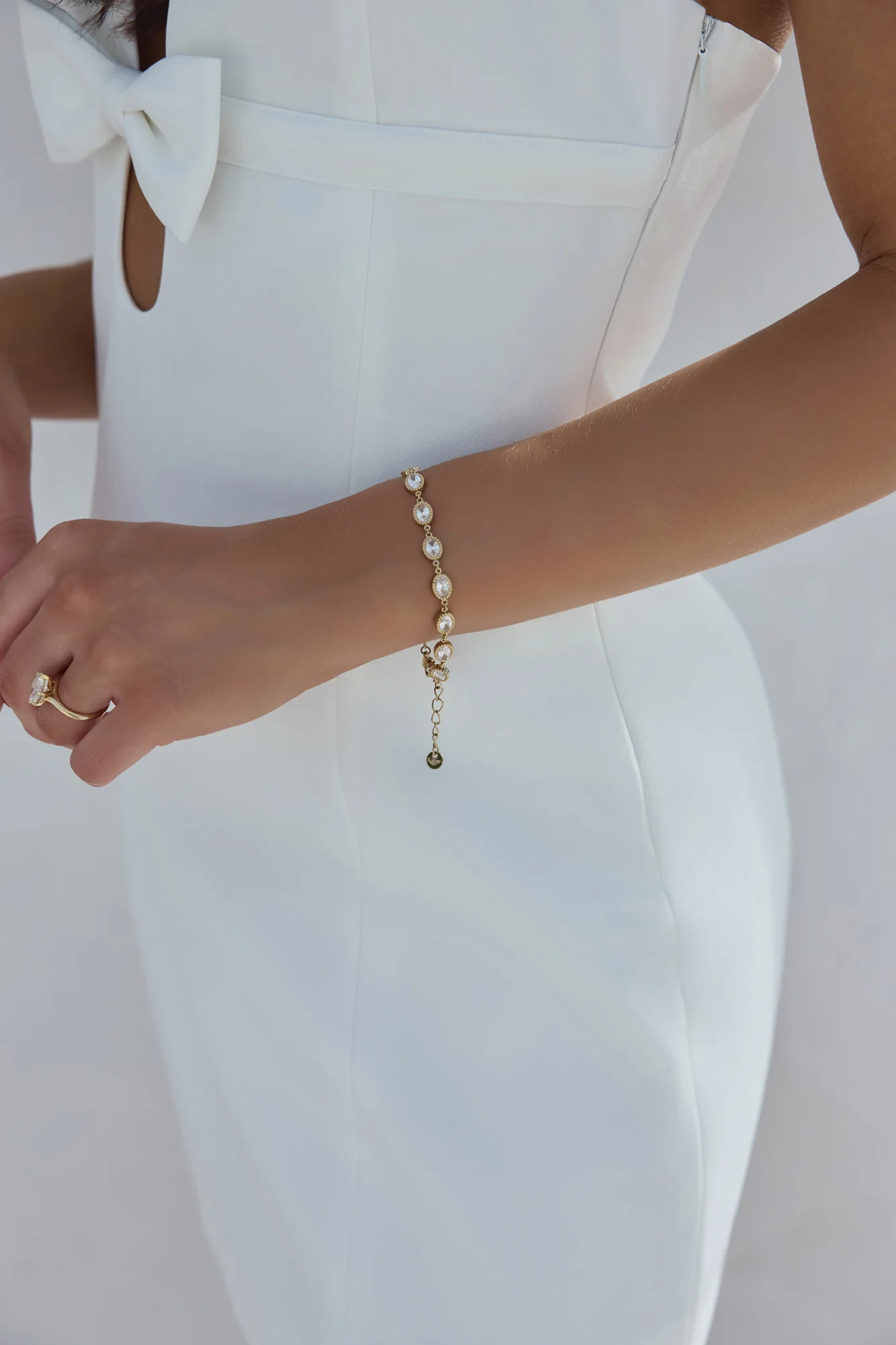 Ballroom Diamonds Bracelet Gold