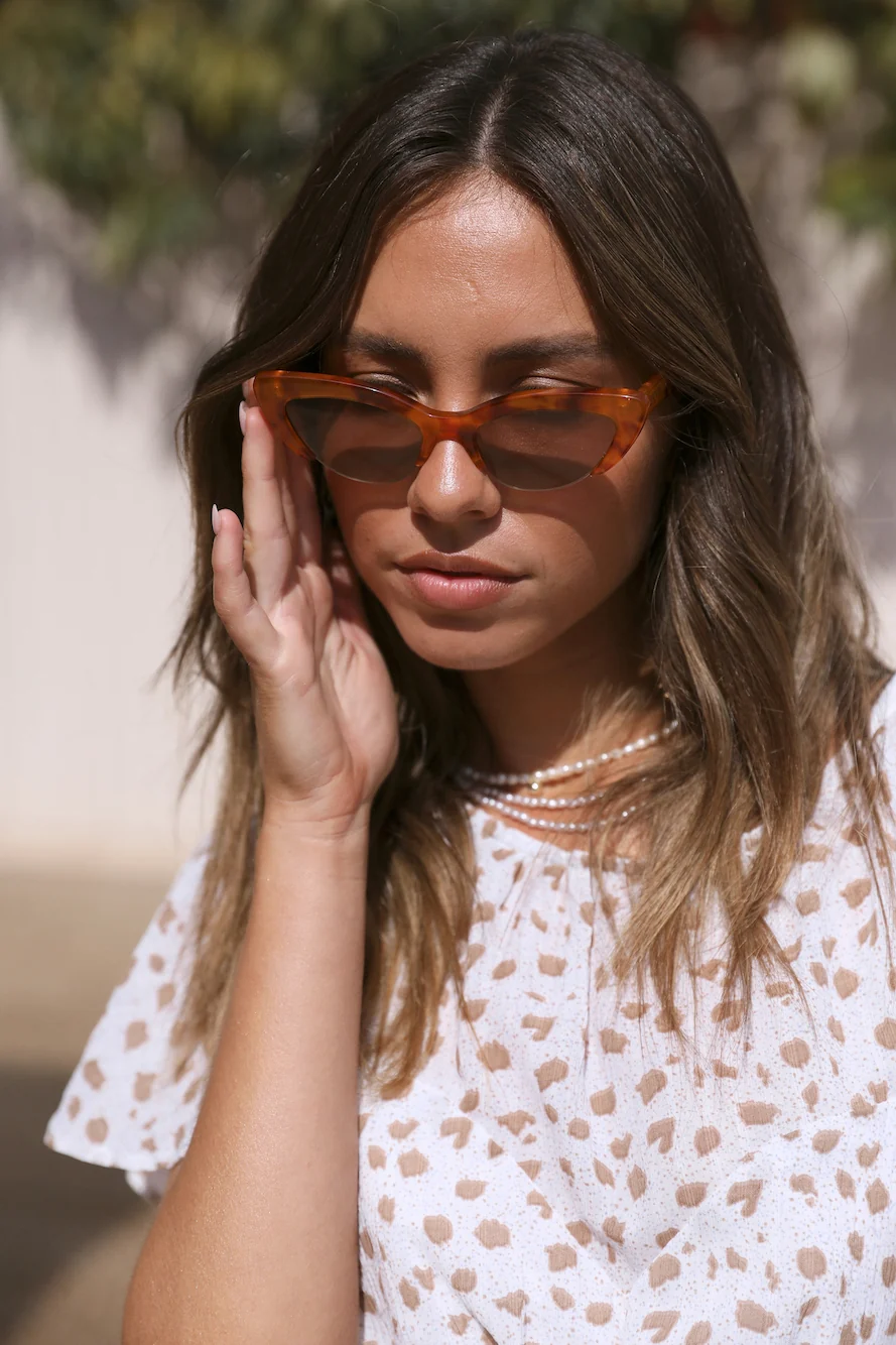 BANBÉ The Ambrosio Sunglasses Maple Tort Honey Fade - Image 3