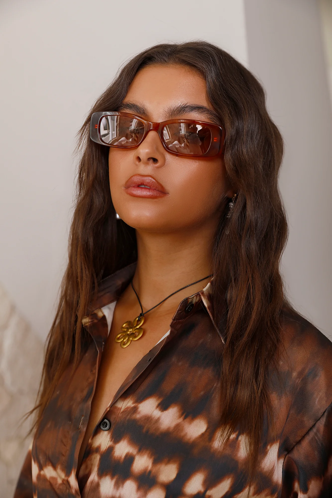 BANBÉ The Kylie Sunglasses Honey Tort Caramel - Image 2