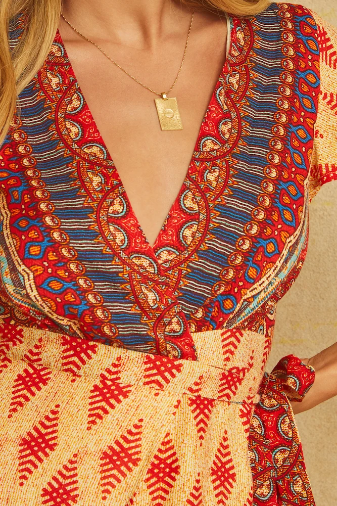 Bascala Dress Red - Image 7
