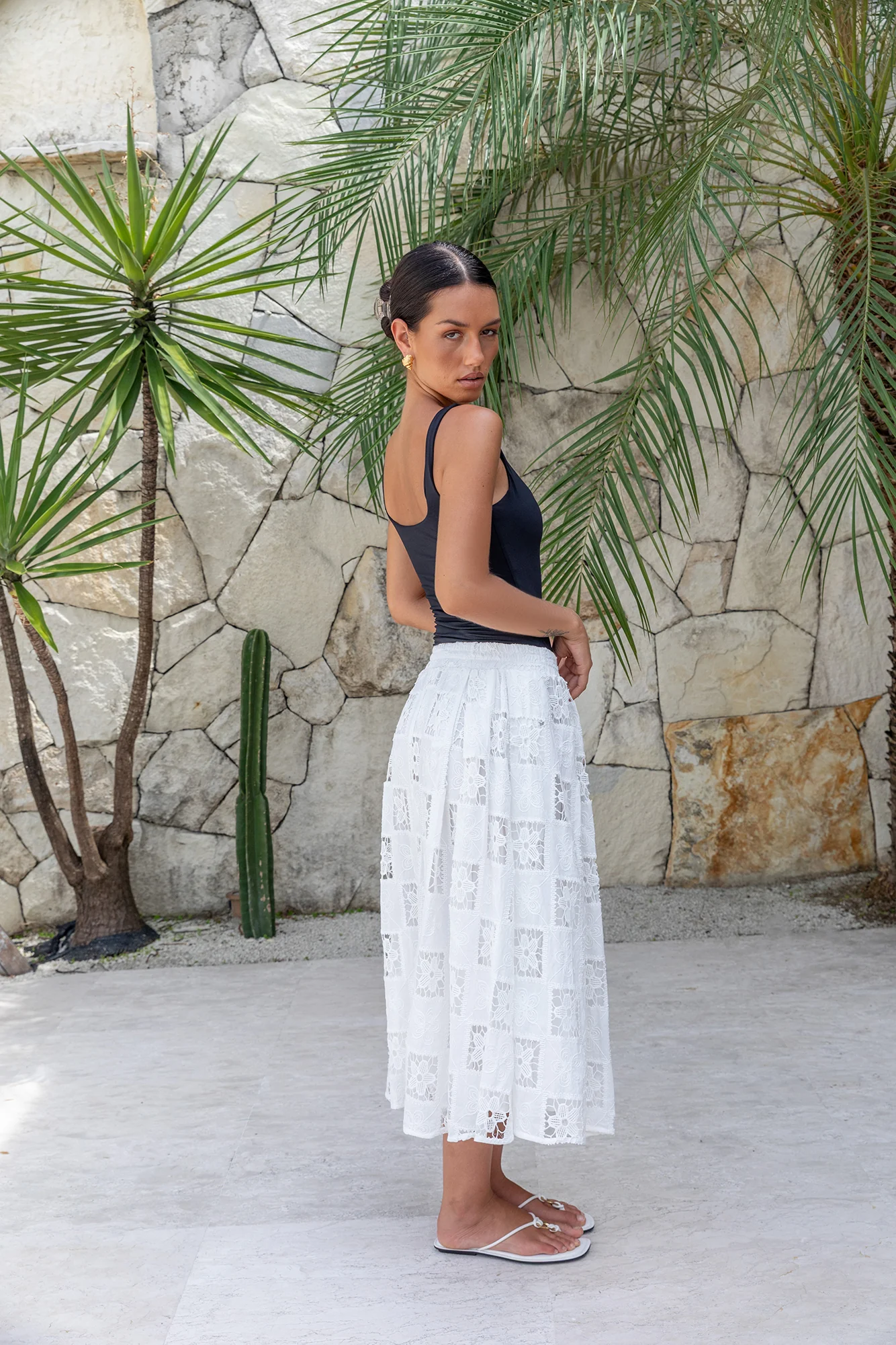BASE Everyday Staple Singlet Top Black - Image 9