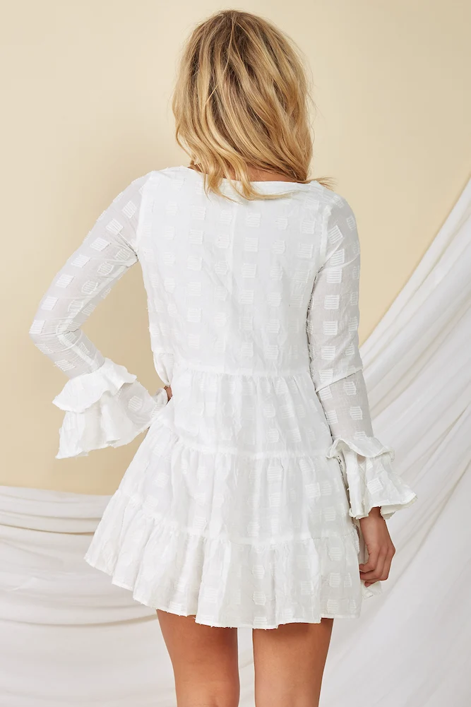 Beautiful Blessings Dress White - Image 5