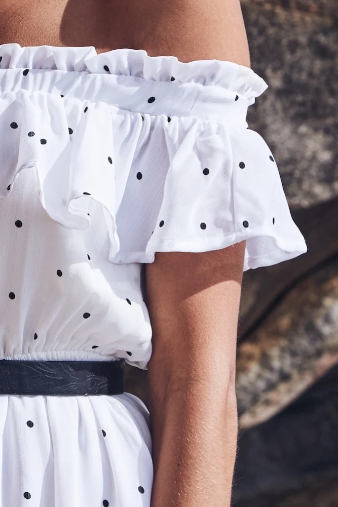 Belle Du Jour Dress White - Image 6