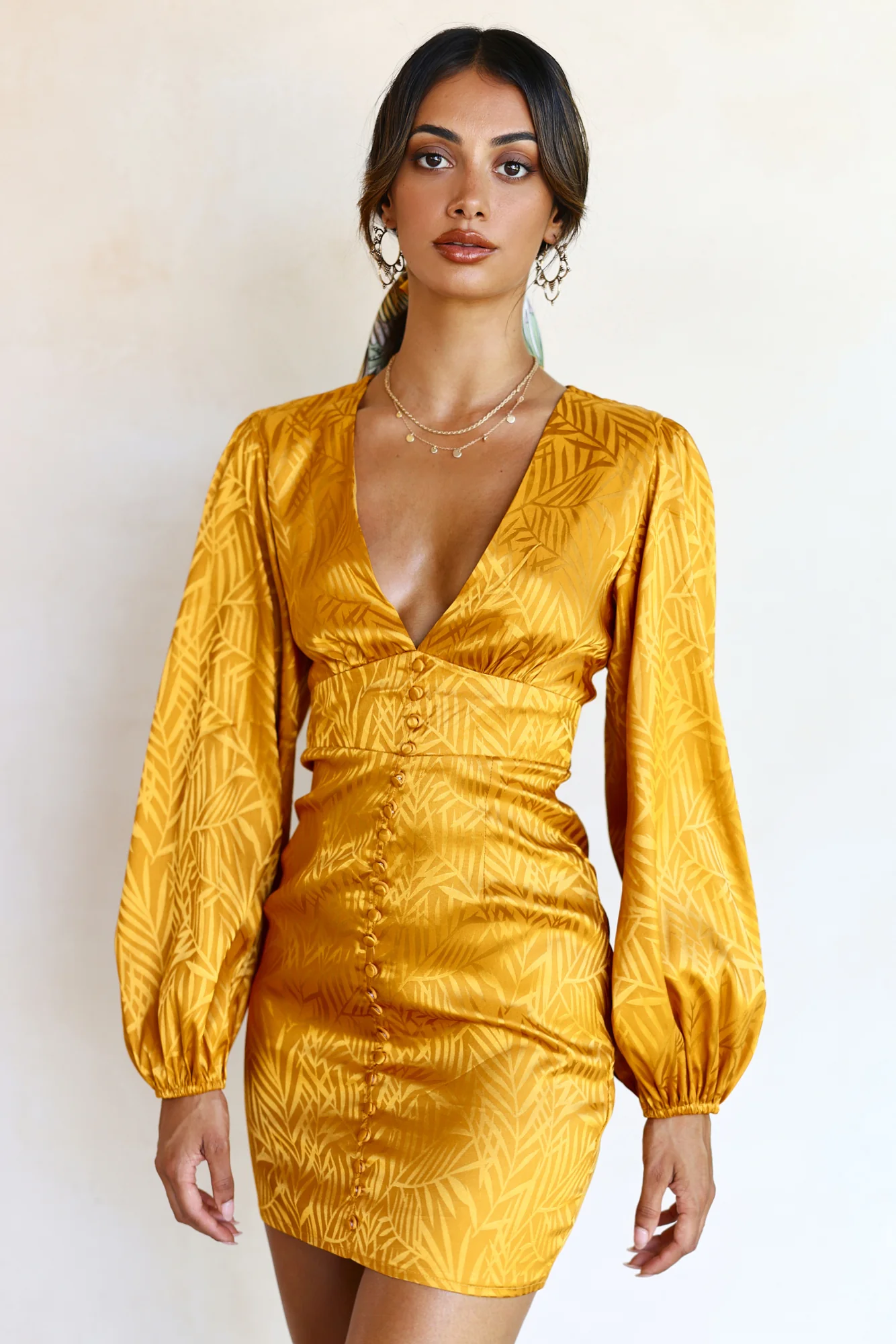 Better With You Dress Orange - Image 3