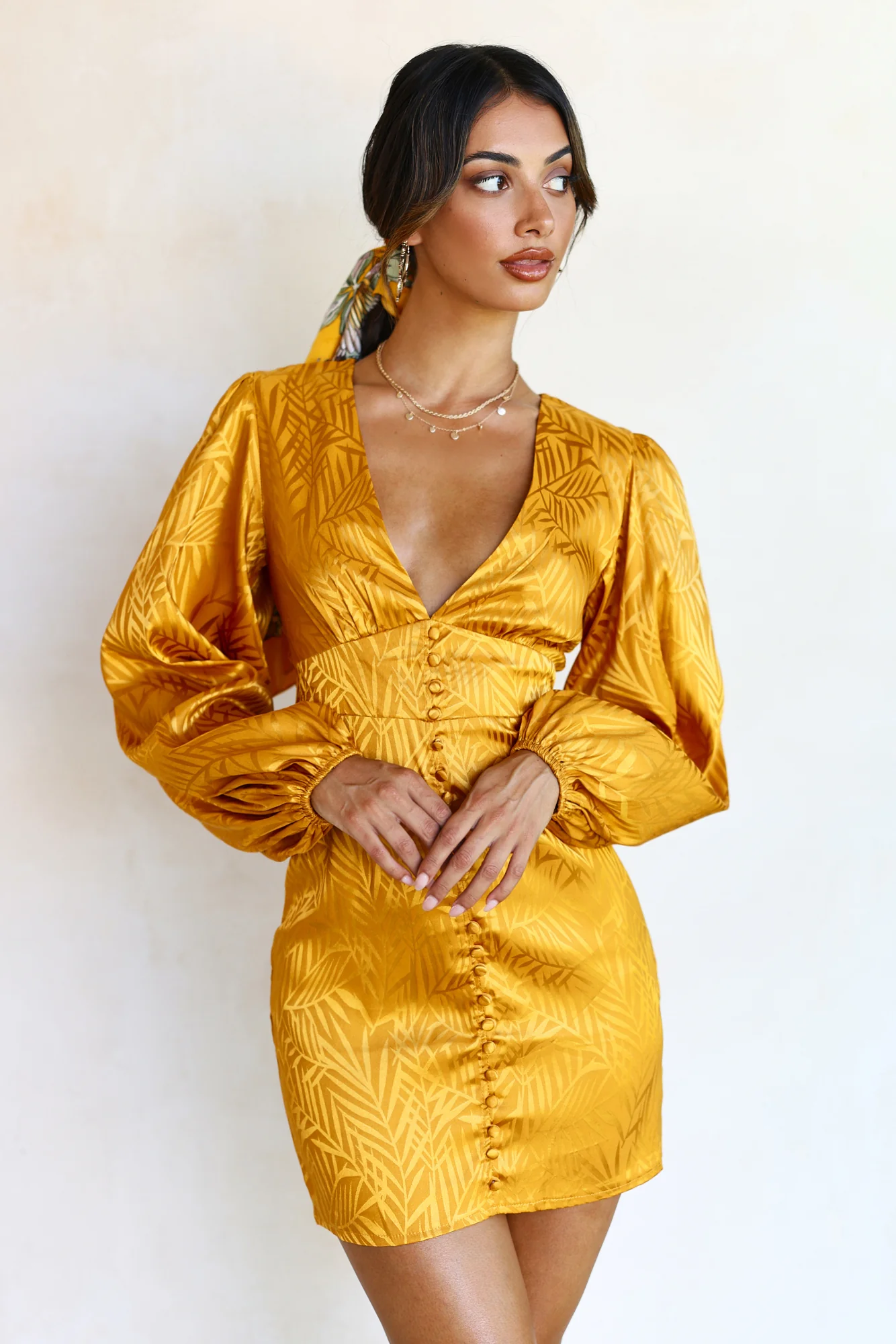 Better With You Dress Orange - Image 5