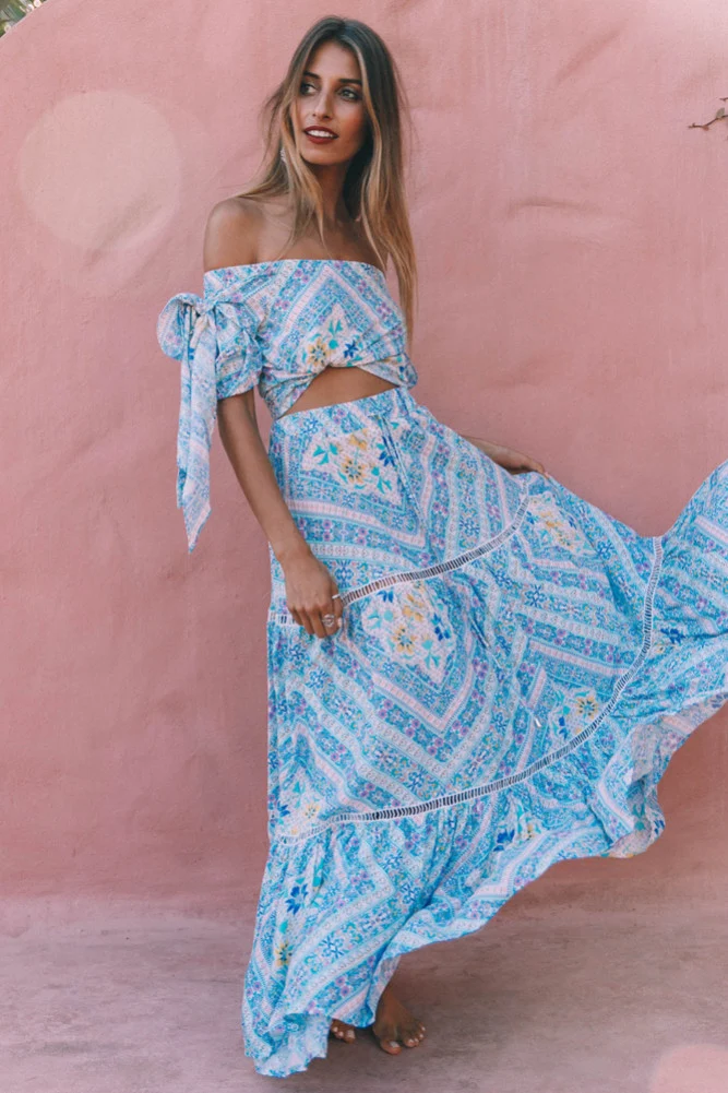Blossoms Maxi Skirt - Image 3