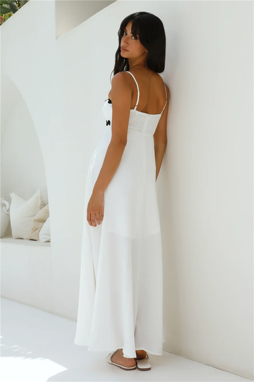 Blowing Away Maxi Dress White - Image 6