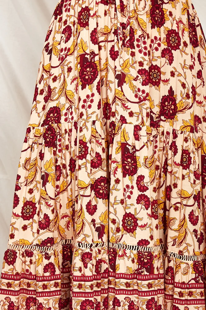 Blue Moon Motel Maxi Skirt
