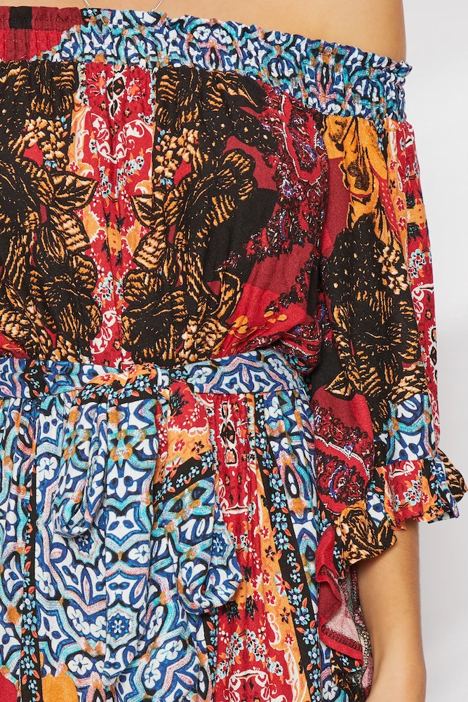 Boarding Pass Maxi Dress - Image 5