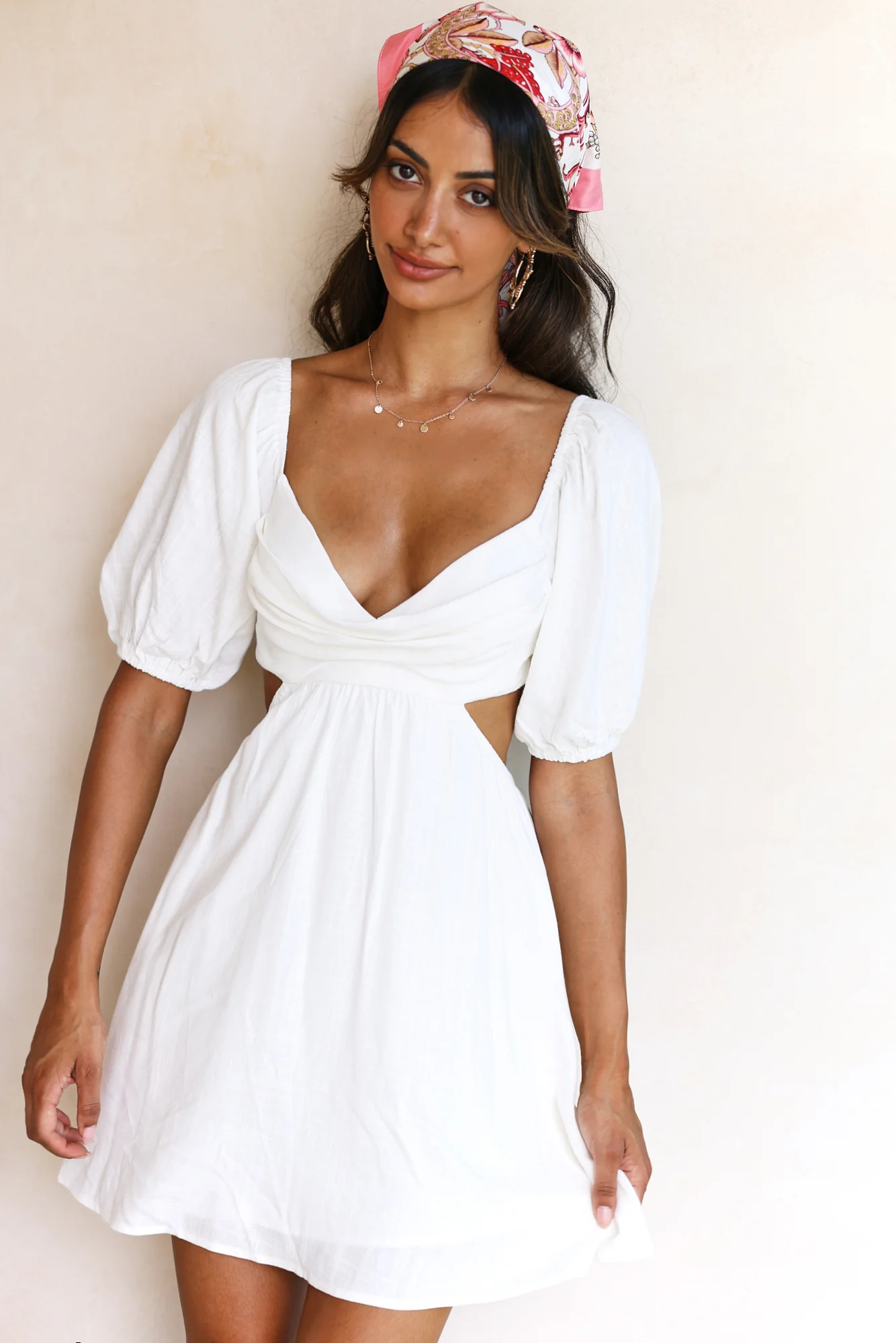 Bright Smiles Dress White - Image 4