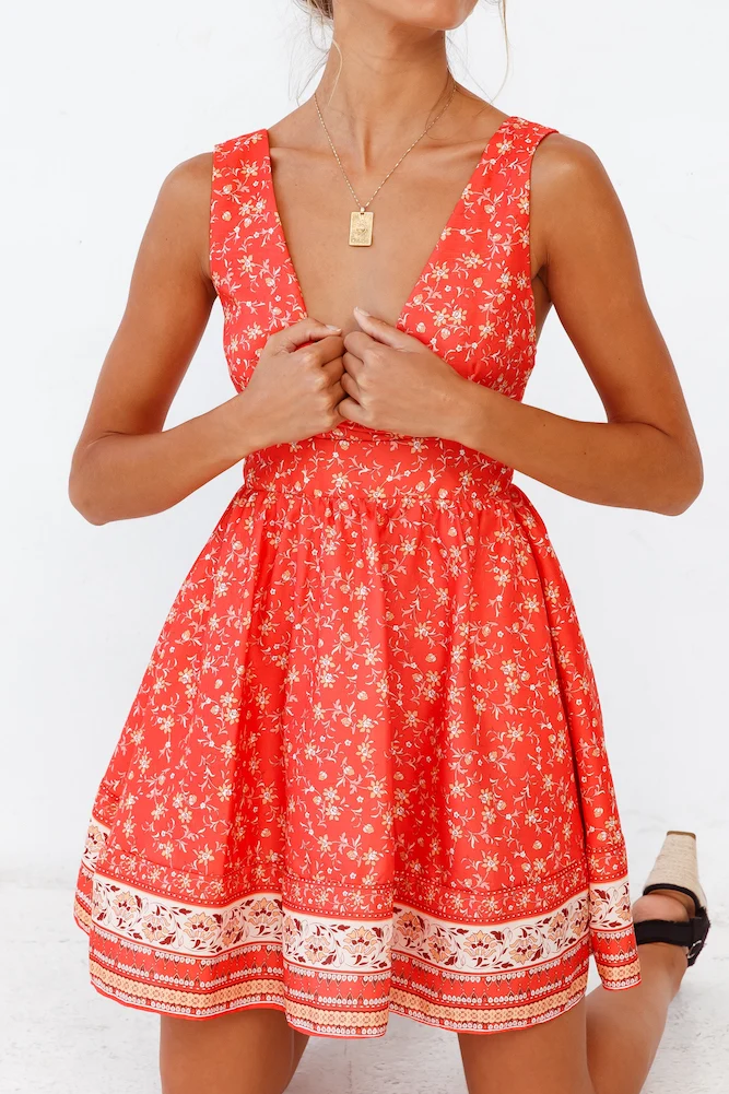 Burning With Love  Dress - Image 7