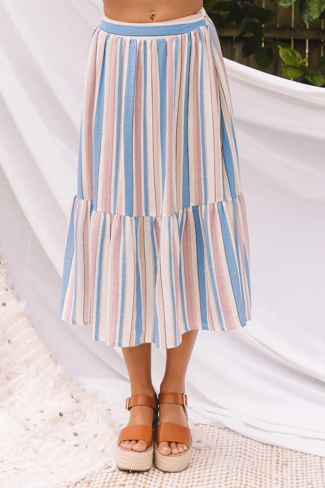 Butterfield Midi Skirt Multi - Image 7