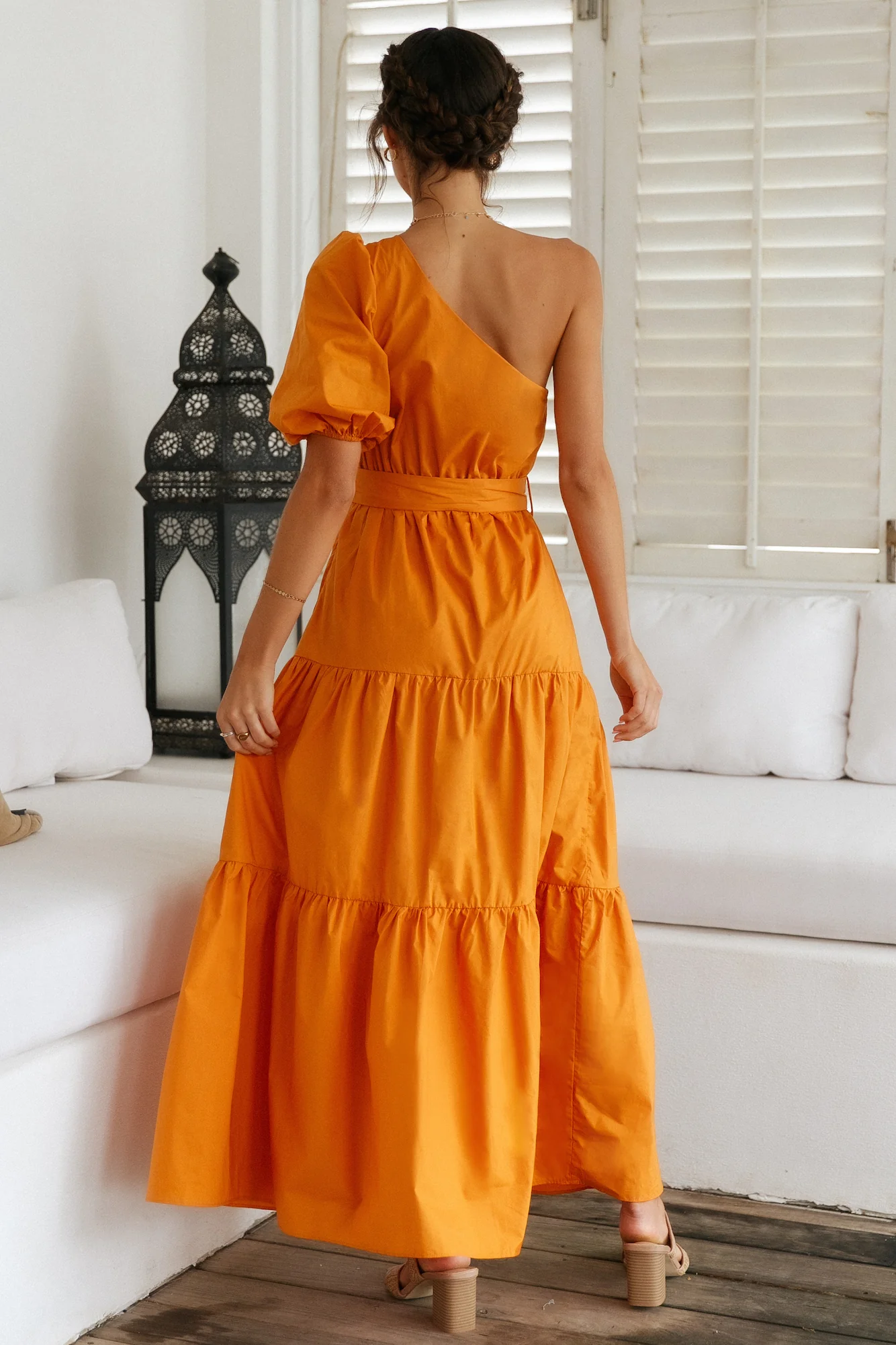 By The Waves Maxi Dress Brown - Image 6