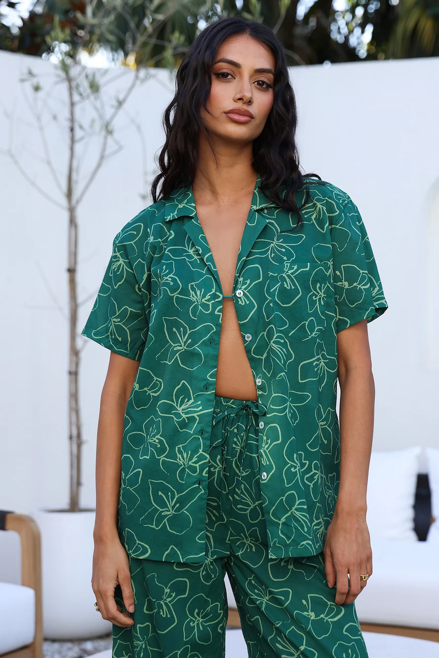 CHARLIE HOLIDAY Lola Shirt Relaxed Floral