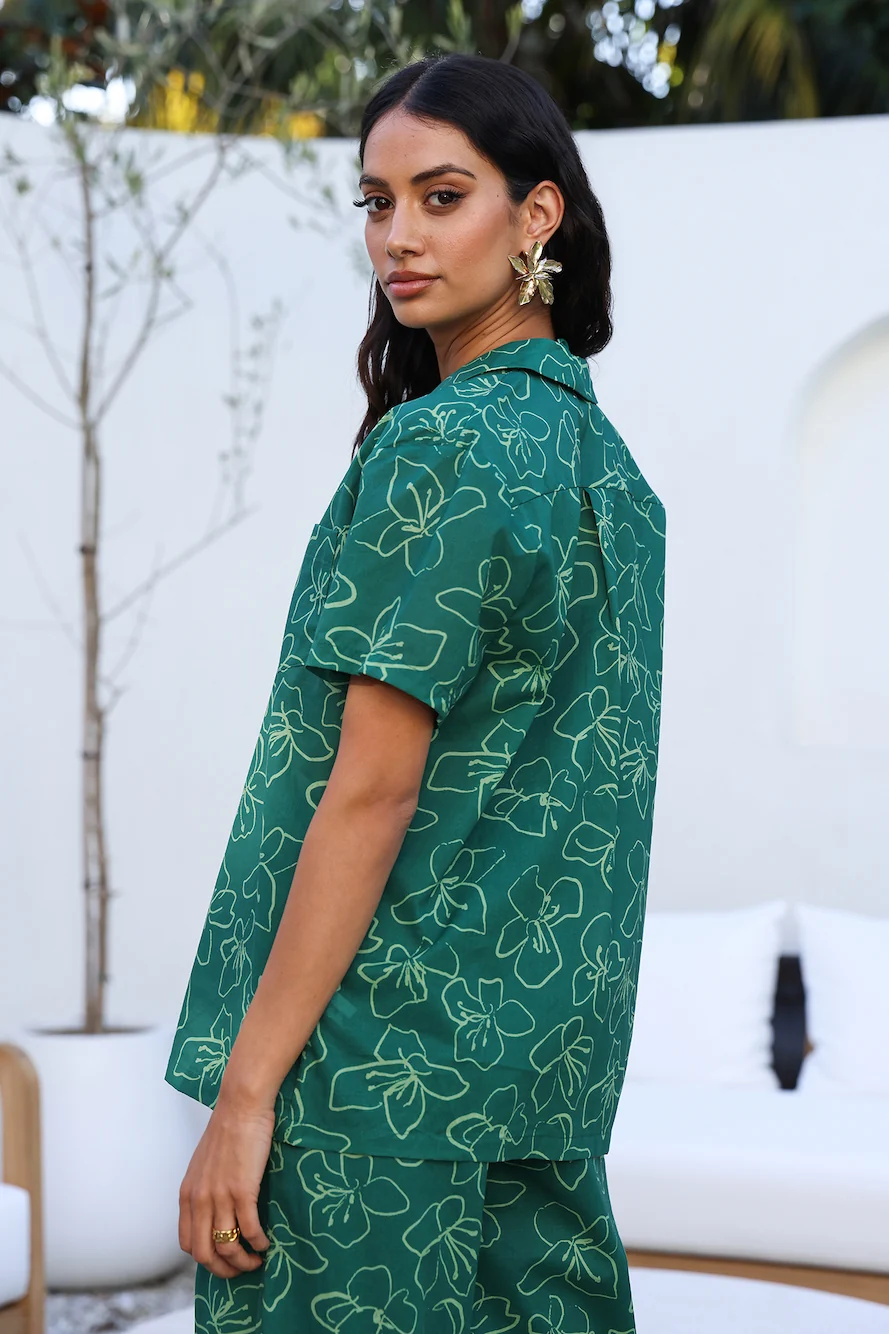 CHARLIE HOLIDAY Lola Shirt Relaxed Floral - Image 8