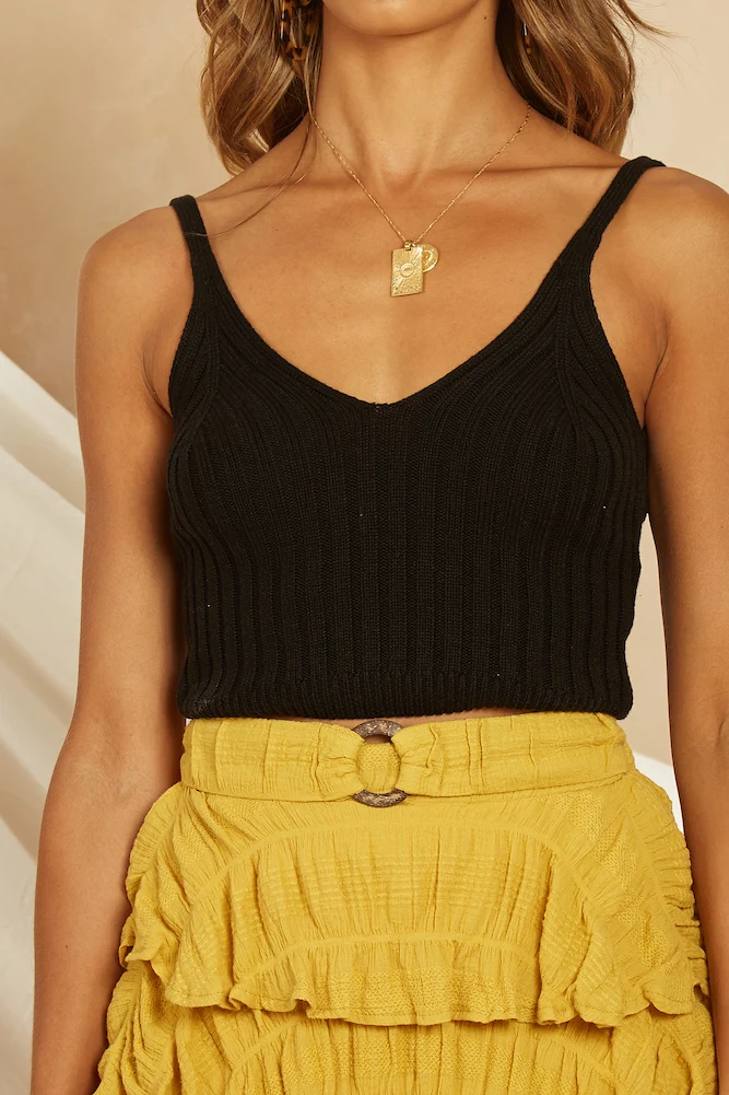 Cholla Crop Top Black - Image 7