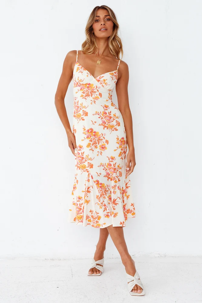 Coastal Sunrise Midi Dress - Image 5