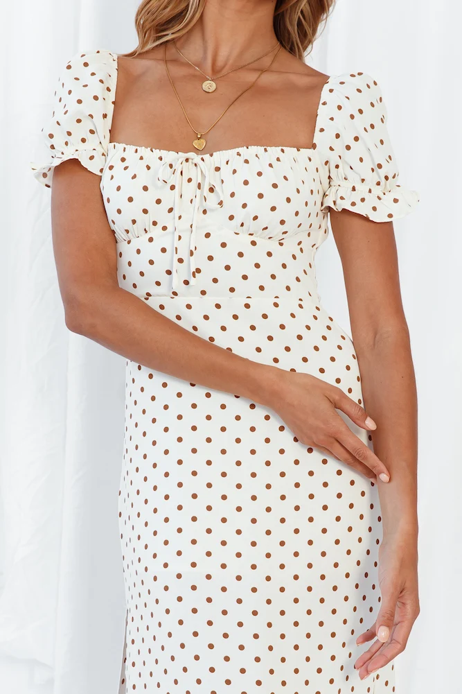 Coffee And Pastries Midi Dress - Image 2