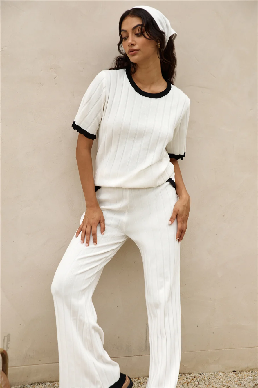Colder Days Knit Top White - Image 4