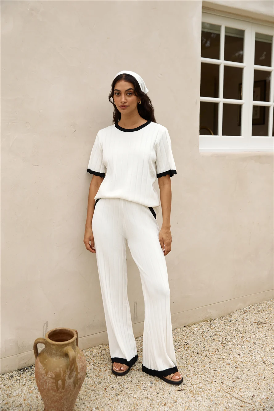 Colder Days Knit Top White - Image 5