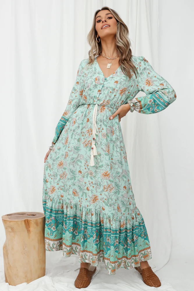 Counting Constellations Maxi Dress - Image 3
