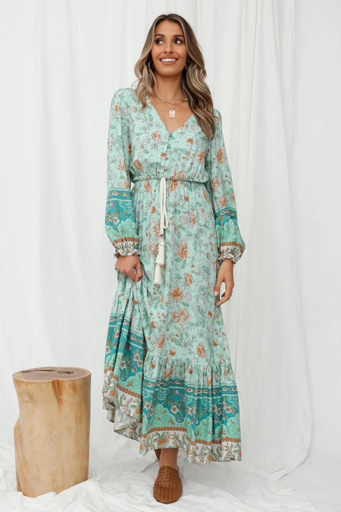 Counting Constellations Maxi Dress - Image 4