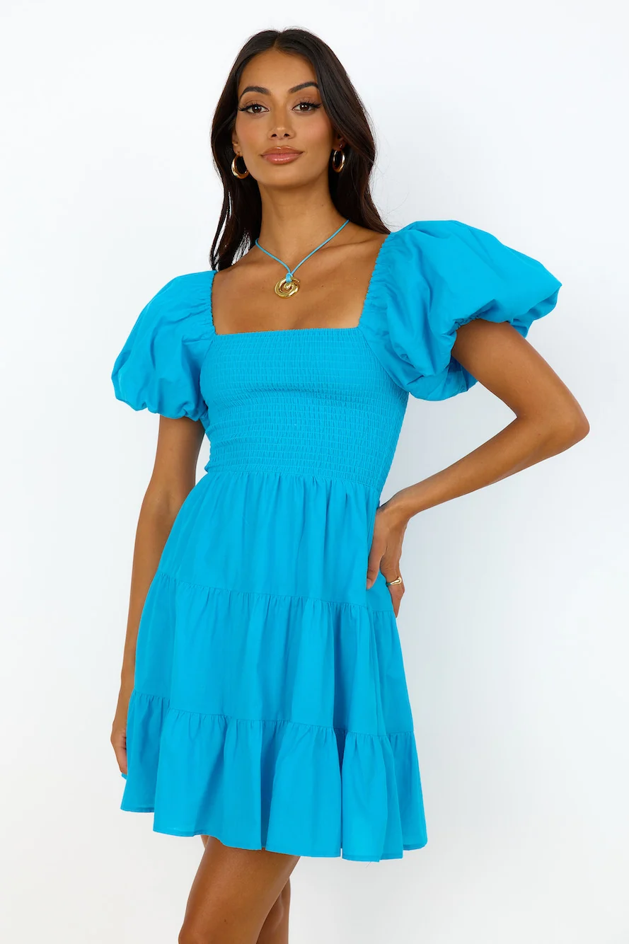Dare To Dream Dress Blue - Image 4