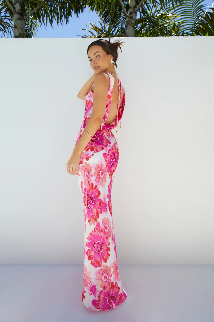 Darling Sun Maxi Dress Pink - Image 9