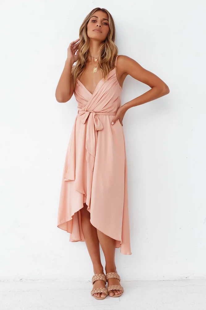 Dawn And Dusk Midi Dress Rose - Image 4