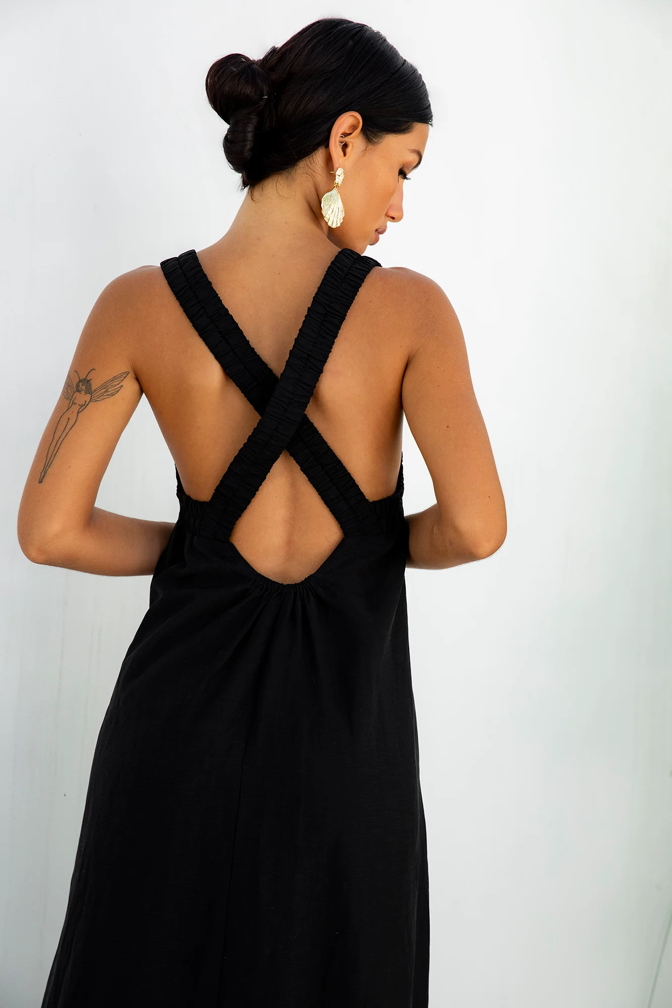 Dear Eclipse Maxi Dress Black - Image 6
