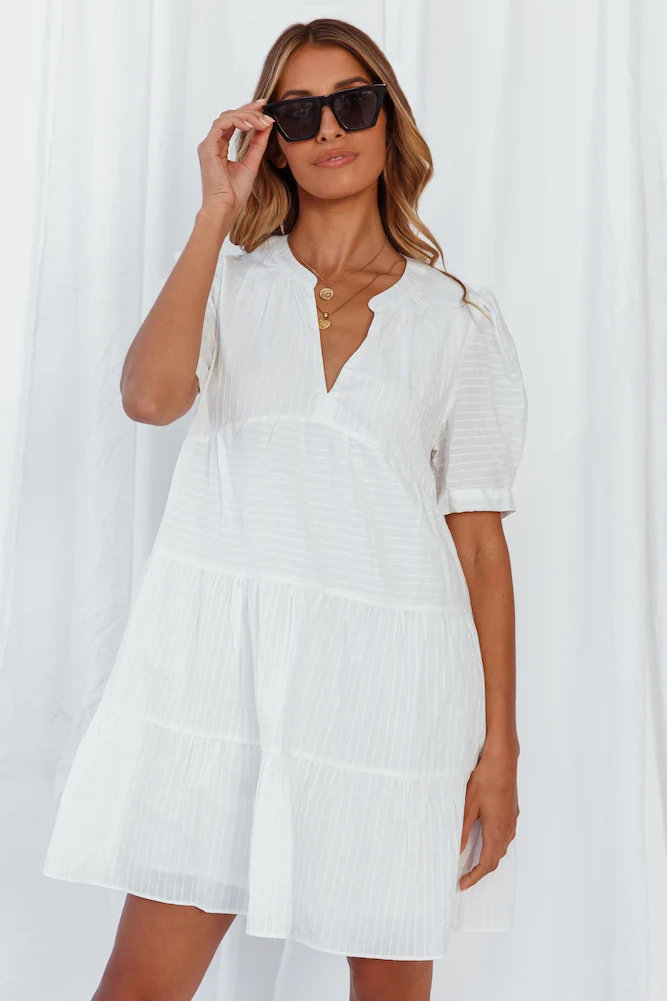 Desert Roadtrip Dress White - Image 2