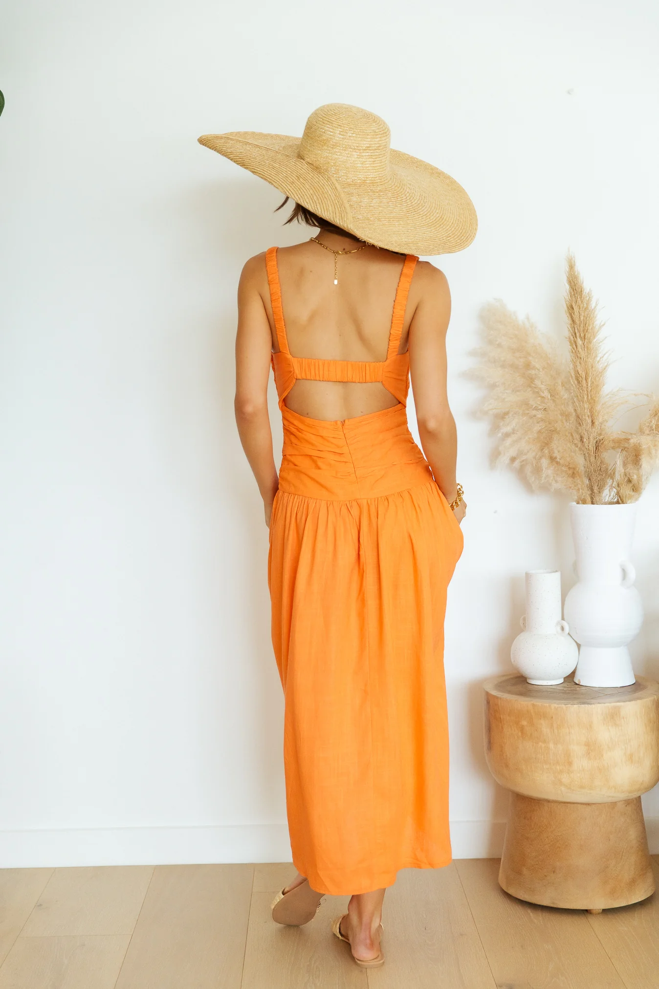 Dreaming Beyond Maxi Dress Orange - Image 5
