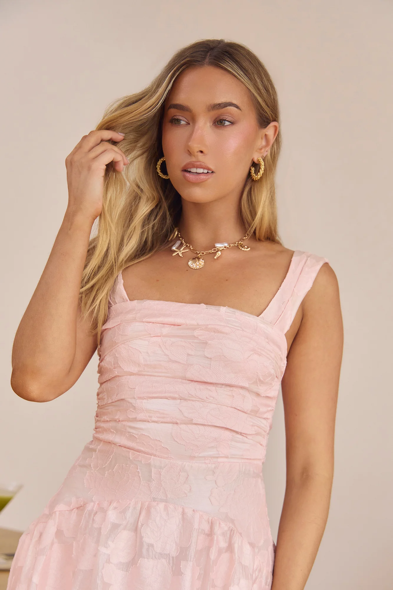 Easy Moments Maxi Dress Pink - Image 6