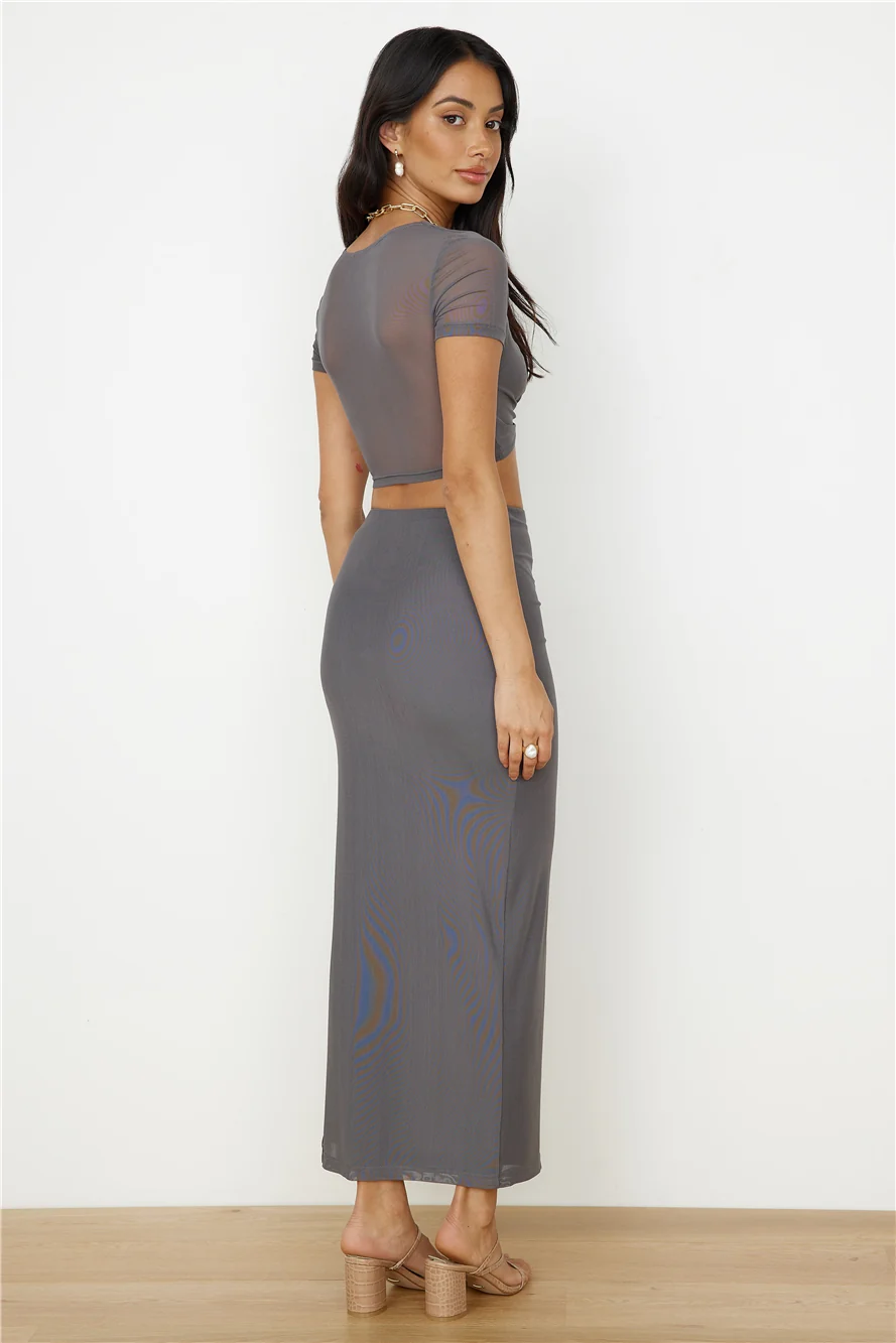 Enchanted Horizon Crop Top Grey - Image 8