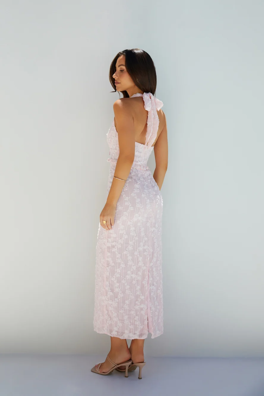 Enchanted Mist Maxi Dress Pink - Image 2