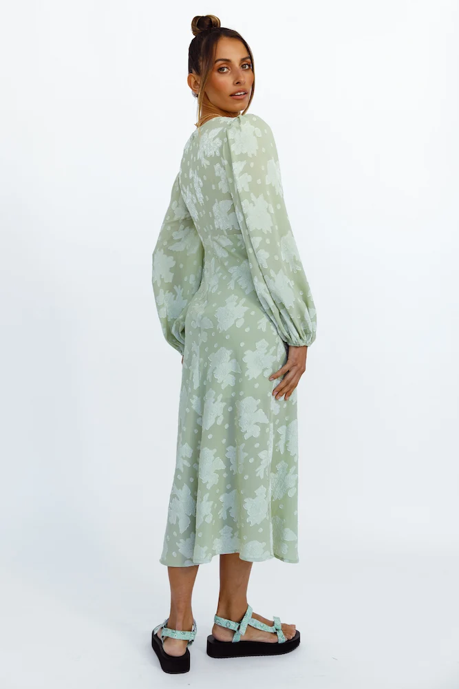 Endless Possibilities Maxi Dress Green - Image 4