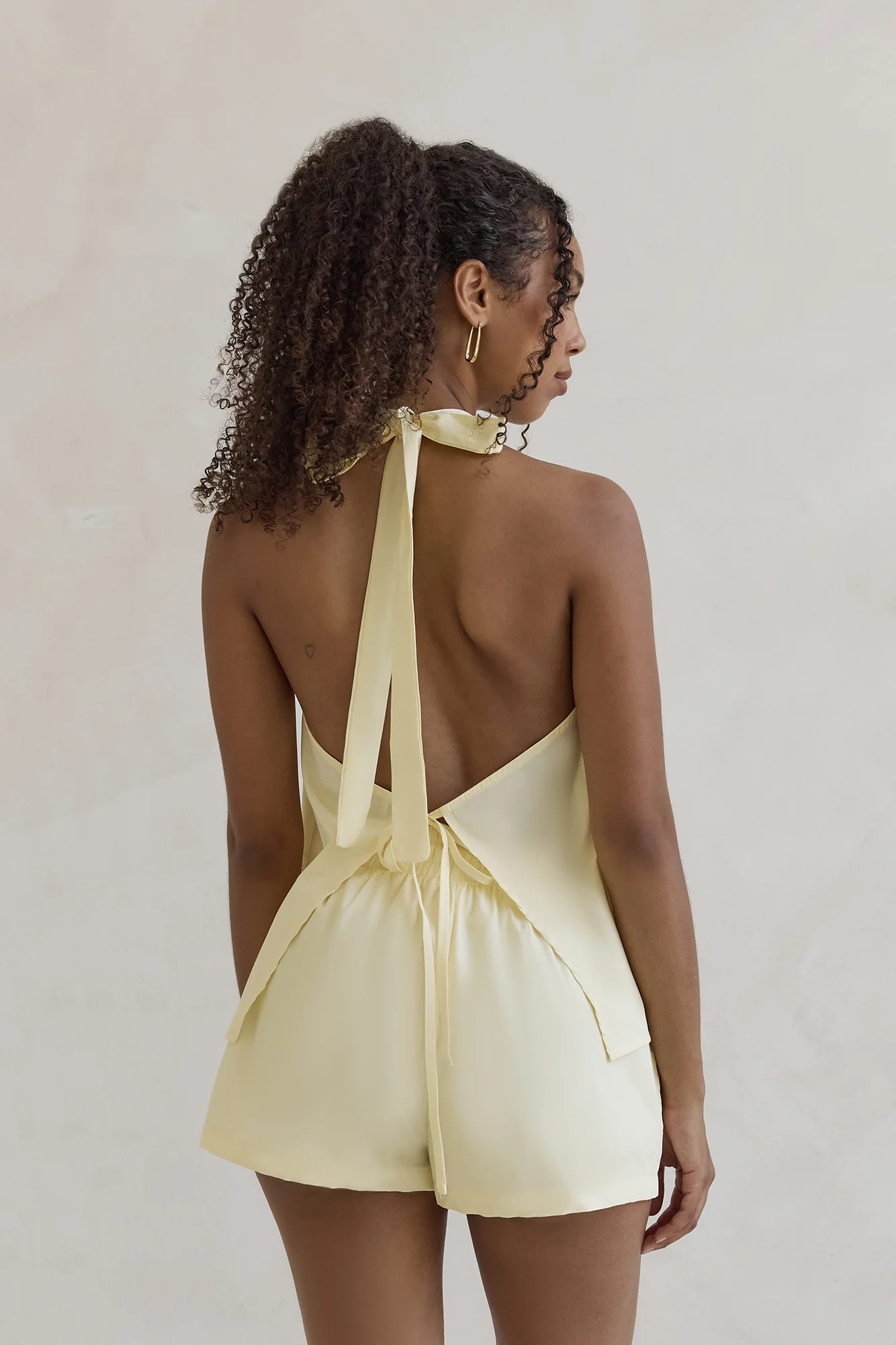 Evelyn Halter Top Yellow - Image 12