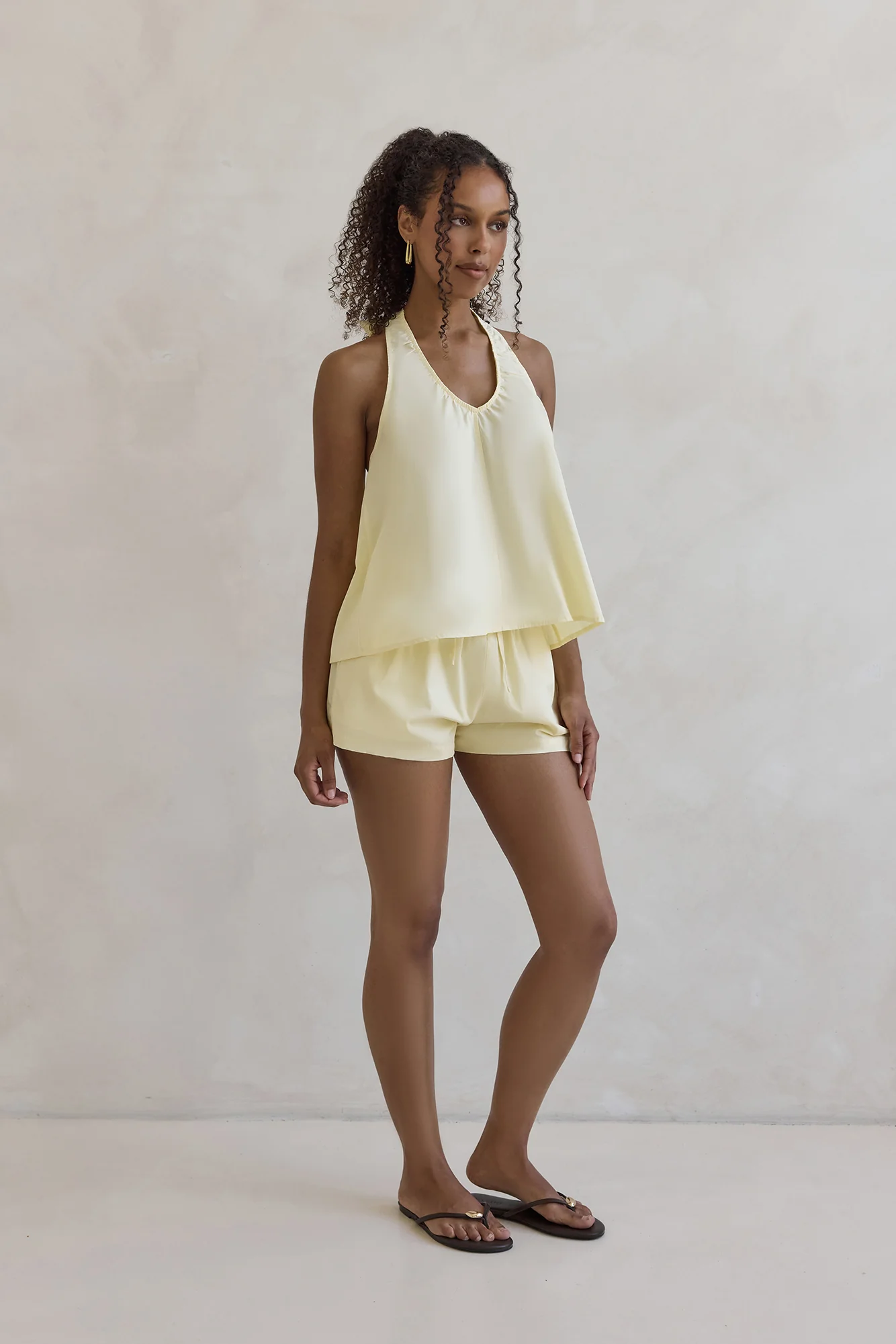 Evelyn Halter Top Yellow - Image 9