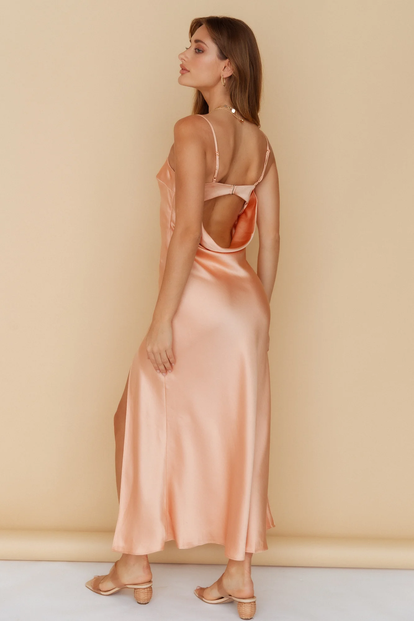 Everyday With You Maxi Dress Orange - Image 8